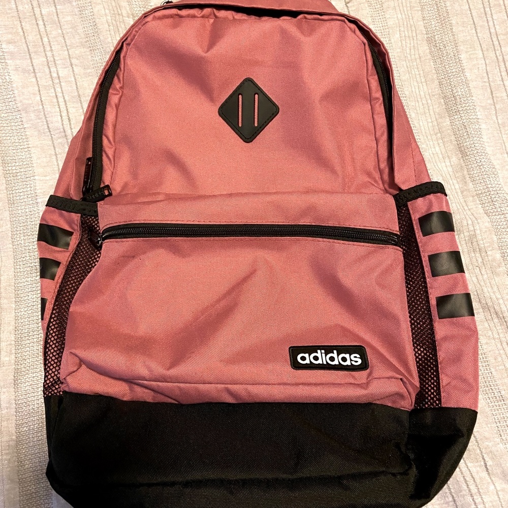 Dusty Rose Adidas Backpack
